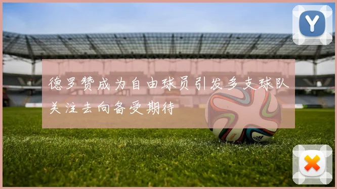 德罗赞成为自由球员引发多支球队关注去向备受期待
