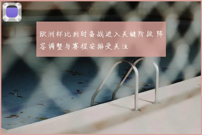 欧洲杯比利时备战进入关键阶段 阵容调整与赛程安排受关注